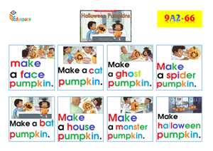 A66-A3 - Halloween pumpkins
